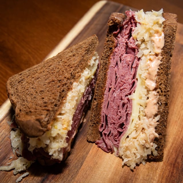 The Reuben Sandwich.