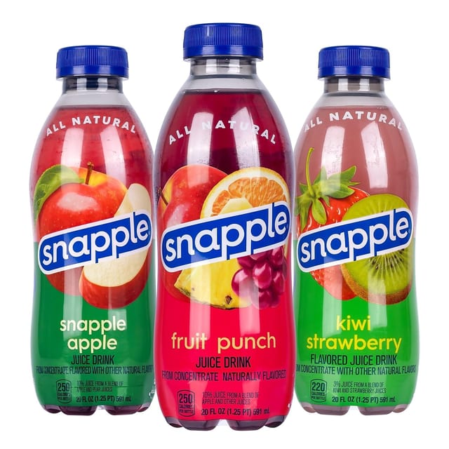 Snapple All Natural.