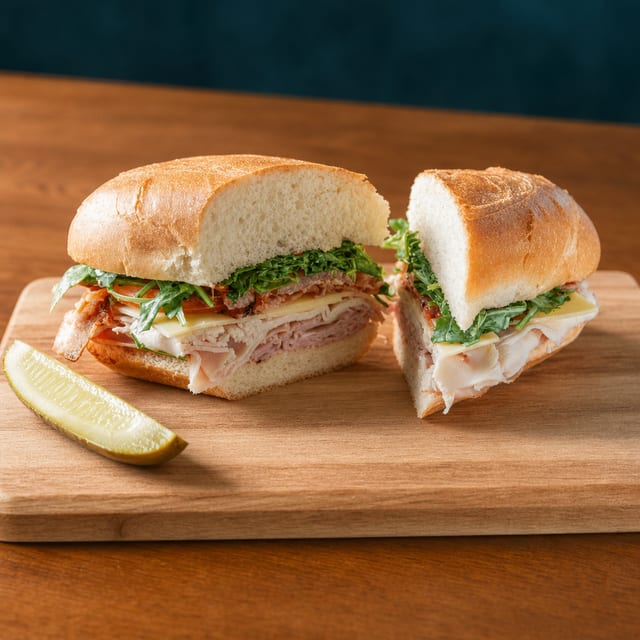 The Country Club Sandwich.