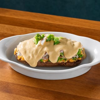 Broccoli, Ham, & Cheese Deli Spud