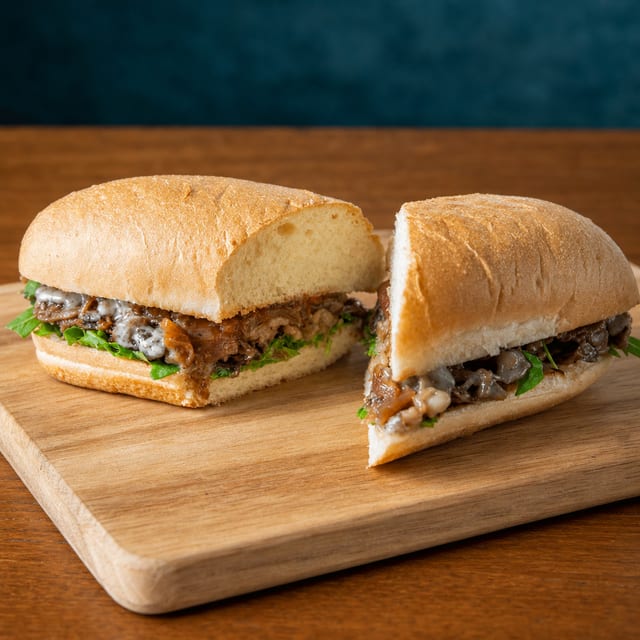 The Beefster Sandwich.