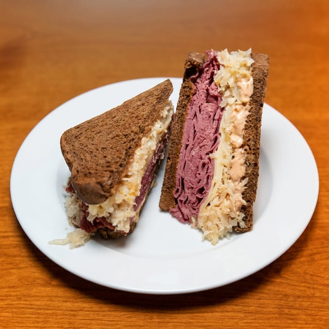 The Reuben Sandwich.